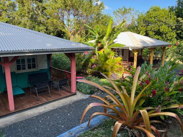 Jardin Des Anges-Bungalows Creoles Et Studio Le Moule Exterior photo